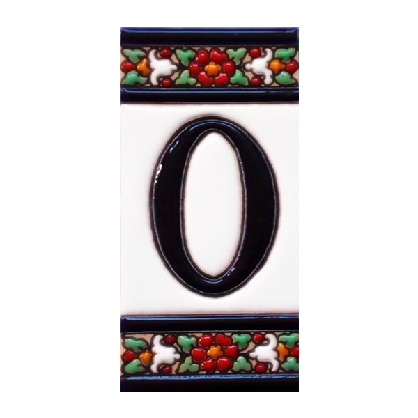O Цифри и букви 5,5 x 11 см